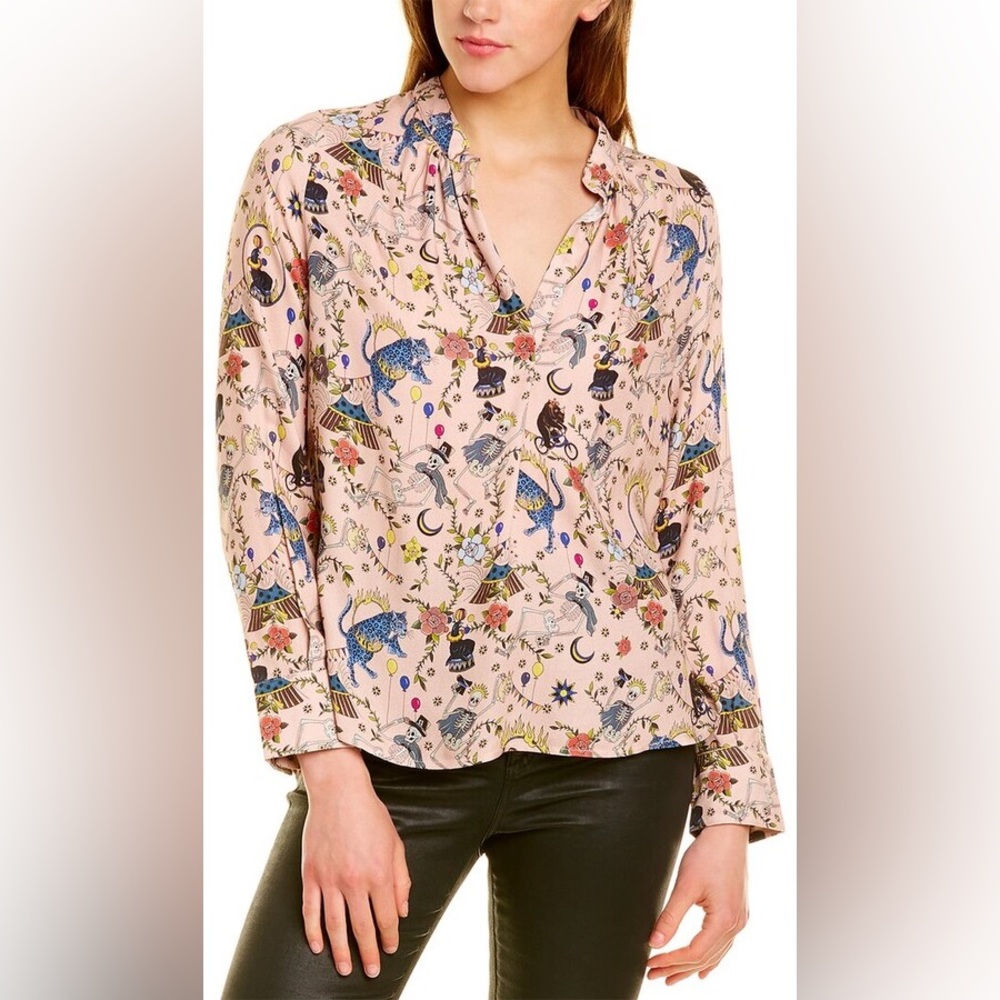 Zadig and Voltaire Tink Blouse Circus XS